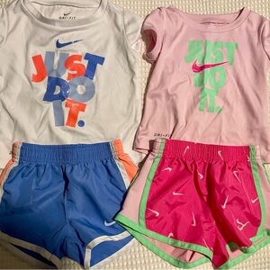 Nike Kids' Dri-FIT T-Shirts and Shorts Set